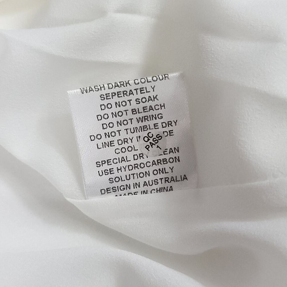 Lumier by Bariano Bodycon Mini Dress White Strapless - Picture 12 of 15
